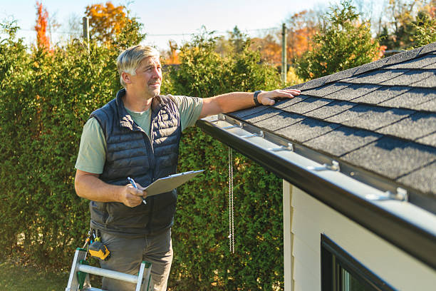 Professional Roofing technician working in Overland Park, KS